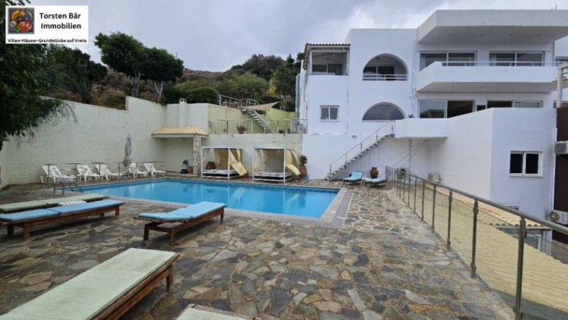 Agia Pelagia Kreta, Ag. Pelagia - Hotel 13 Zimmer mit kleiner Kapelle Gewerbe kaufen